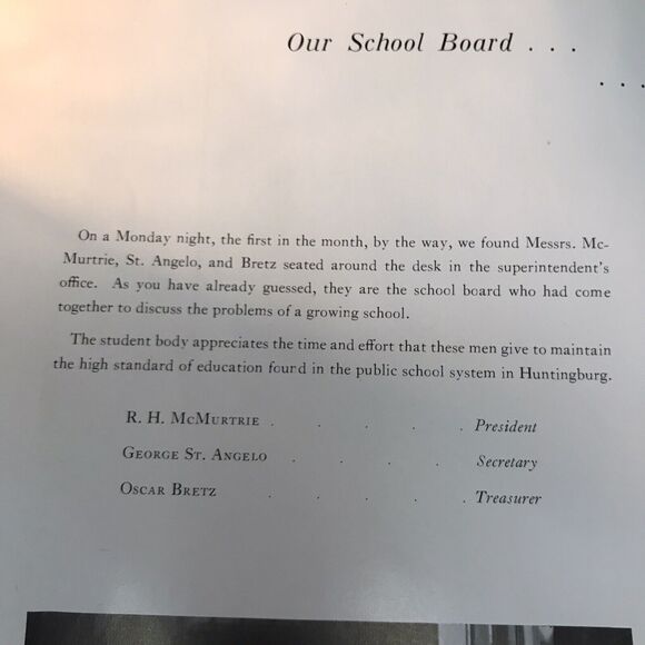 1942 The Seniorite Yearbook Huntingburg High School IN Great Vintage Photosl - Picture 4 of 7